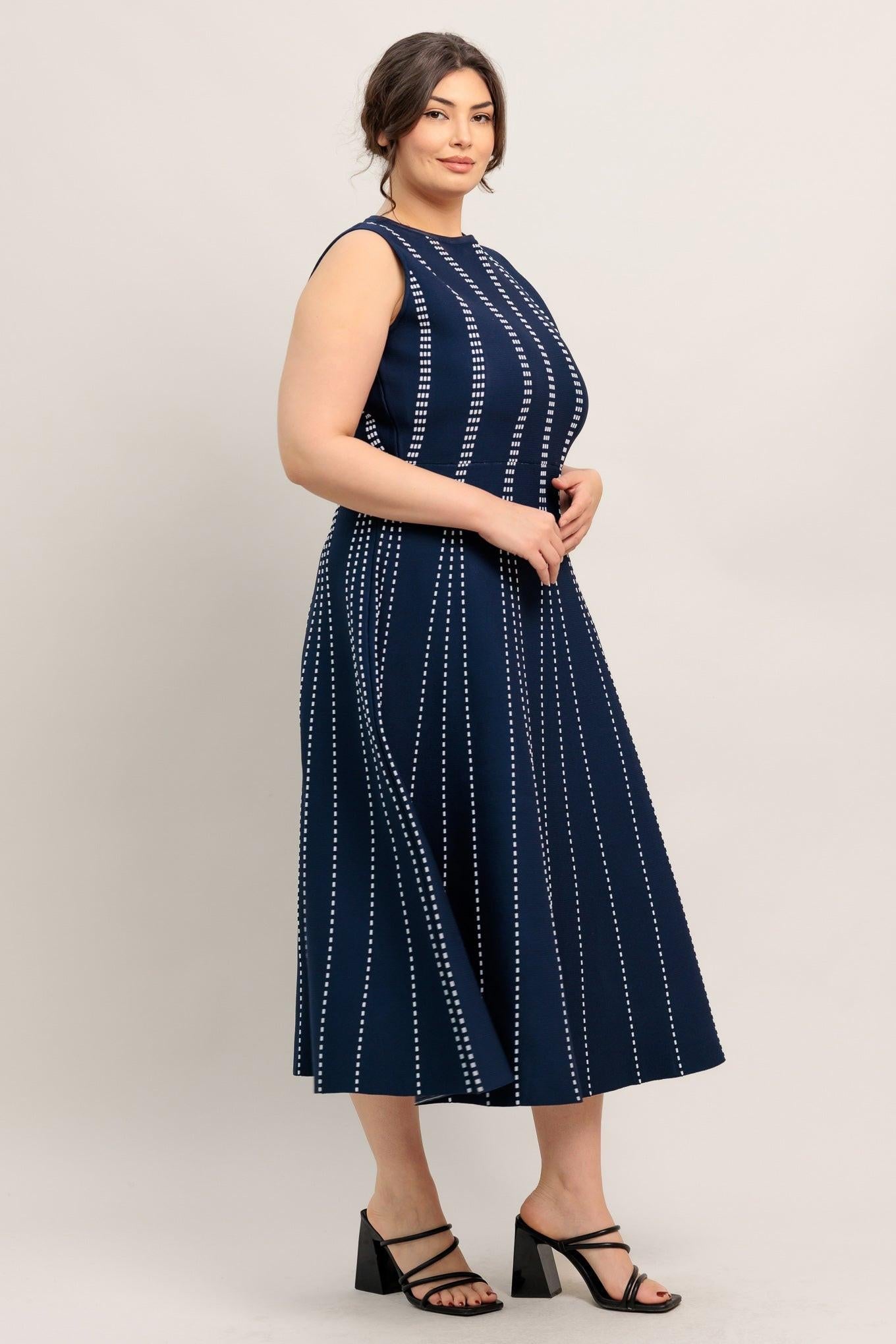 Flying Tomato Perfectly Poised Jacquard Sweater Midi Dress view 21 - Perfectly Sweatshirt