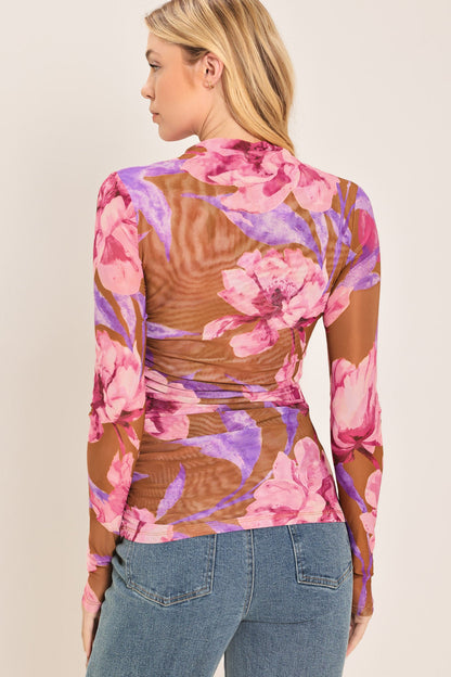 Flying Tomato Plum Blossom Power Mesh Top view 7