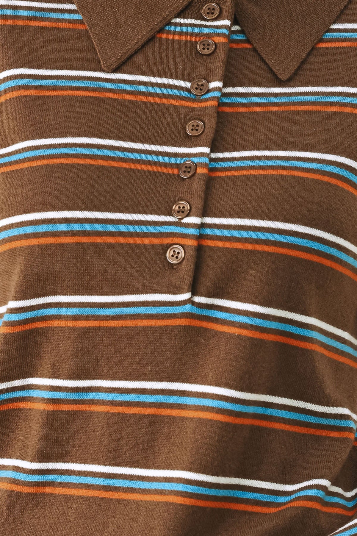 Flying Tomato Pretty in Paradise Polo Top - MeeeShop Women's Fashion