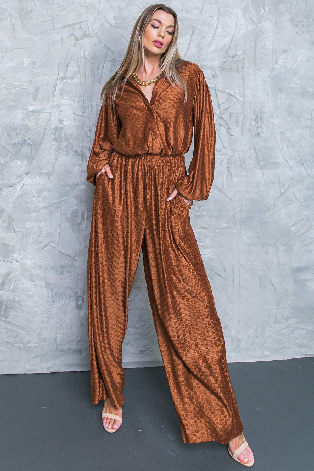 Flying Tomato Regal Romance Woven Pants view 12 (bottom)