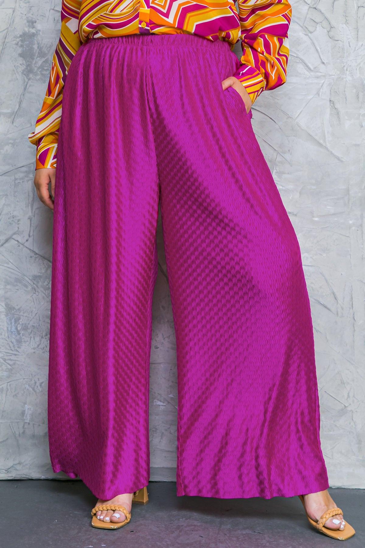 Flying Tomato Regal Romance Woven Pants view 8 (bottom)