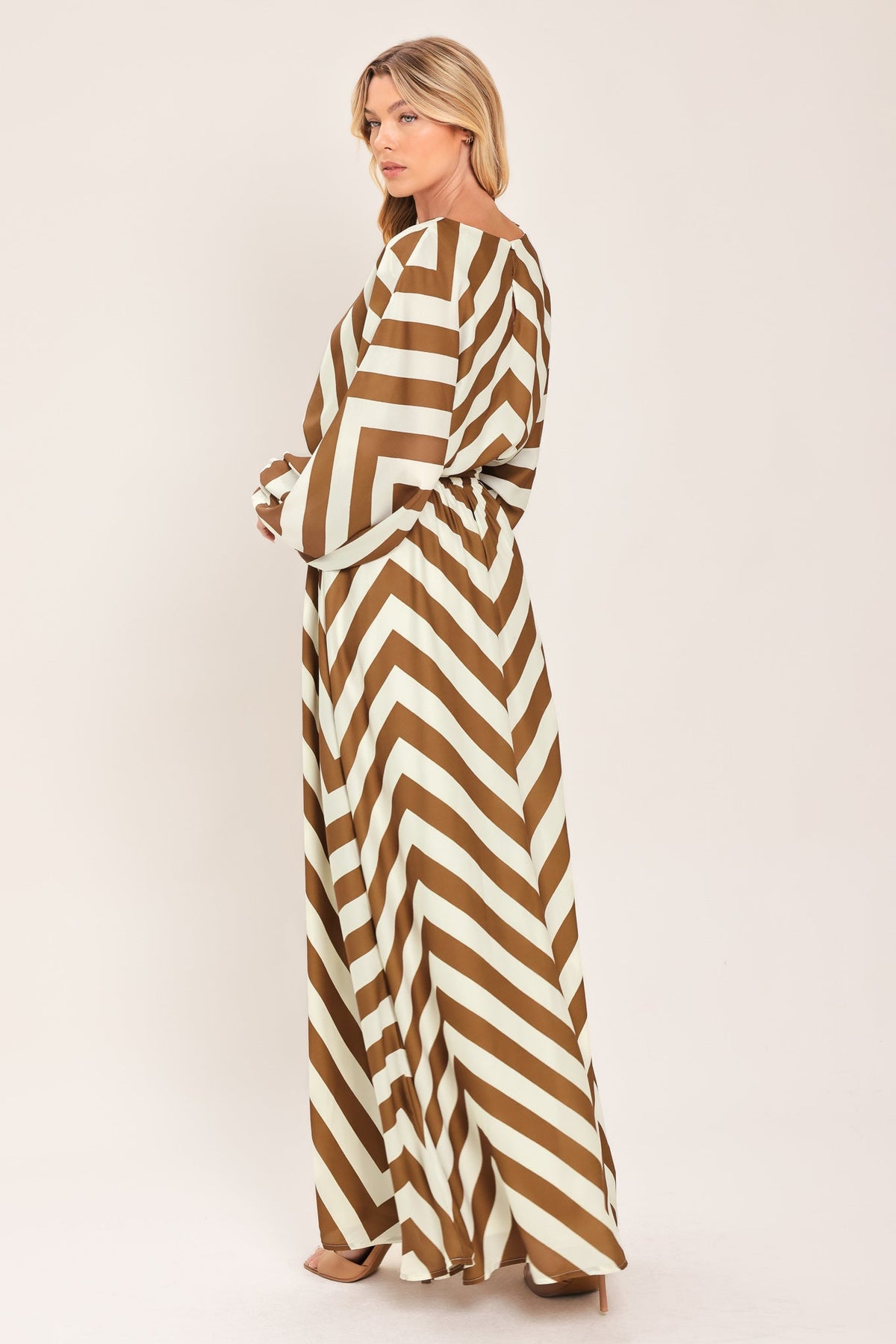 Flying Tomato Resort Chevron Woven Maxi Dress view 5 - Summer Outfit Idea