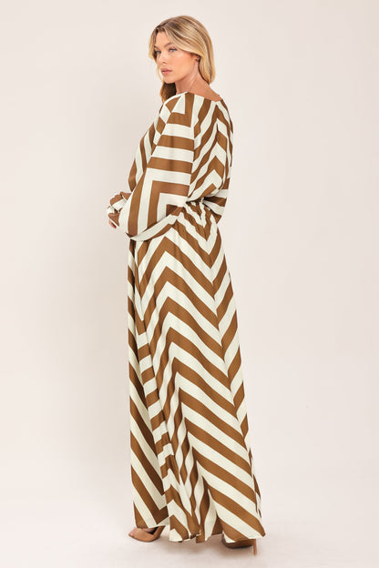 Flying Tomato Resort Chevron Woven Maxi Dress view 5 - Summer Outfit Idea