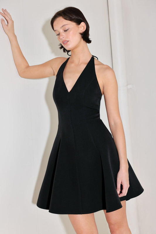 Flying Tomato Rodeo Romance Woven Mini Dress in BLACK - Rodeo Dress For Ladies