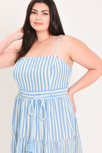Flying Tomato Rosy Breeze Woven Ankle Dress view 14 - Breeze Pink Dress