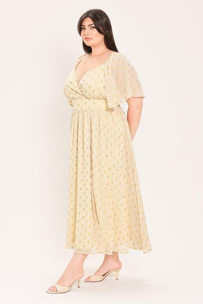 Flying Tomato Shimmering Sky Affection Woven Midi Dress view 19 - Glowing Sky Dress