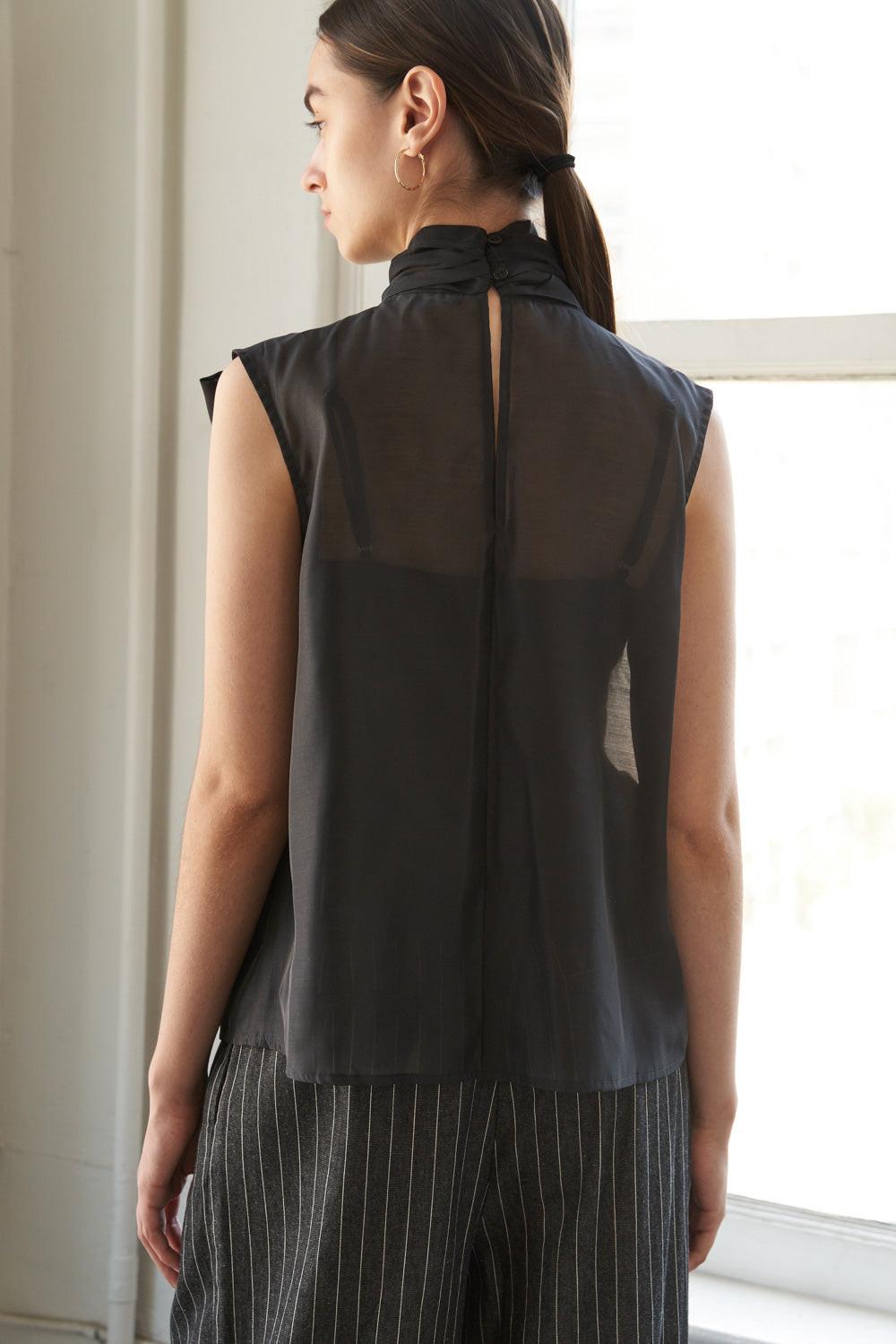 Flying Tomato Shine for US Organza Top view 13 - Shiny Organza Top