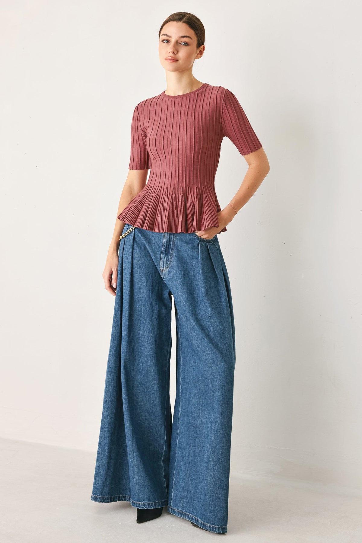 Flying Tomato Soft Girl Sweater Knit Top - MeeeShop Women's Fashion