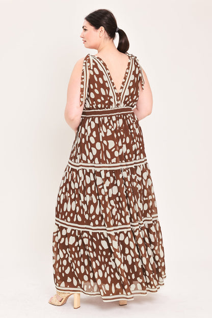 Flying Tomato Spiced Terrain Woven Maxi Dress view 9 - Terrain Dresses