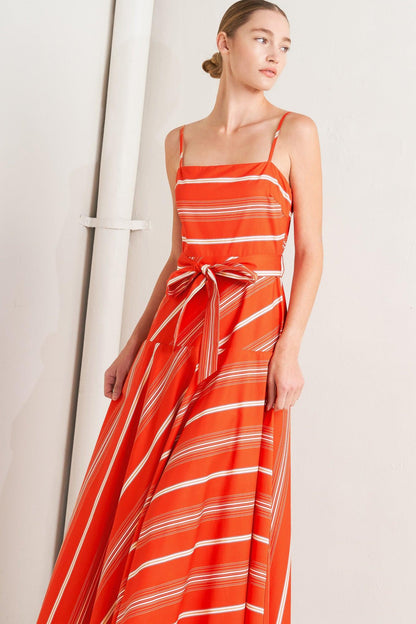 Flying Tomato Sweet Escape Stripe Woven Midi Dress view 7 - Sweet Escape Dress Windsor