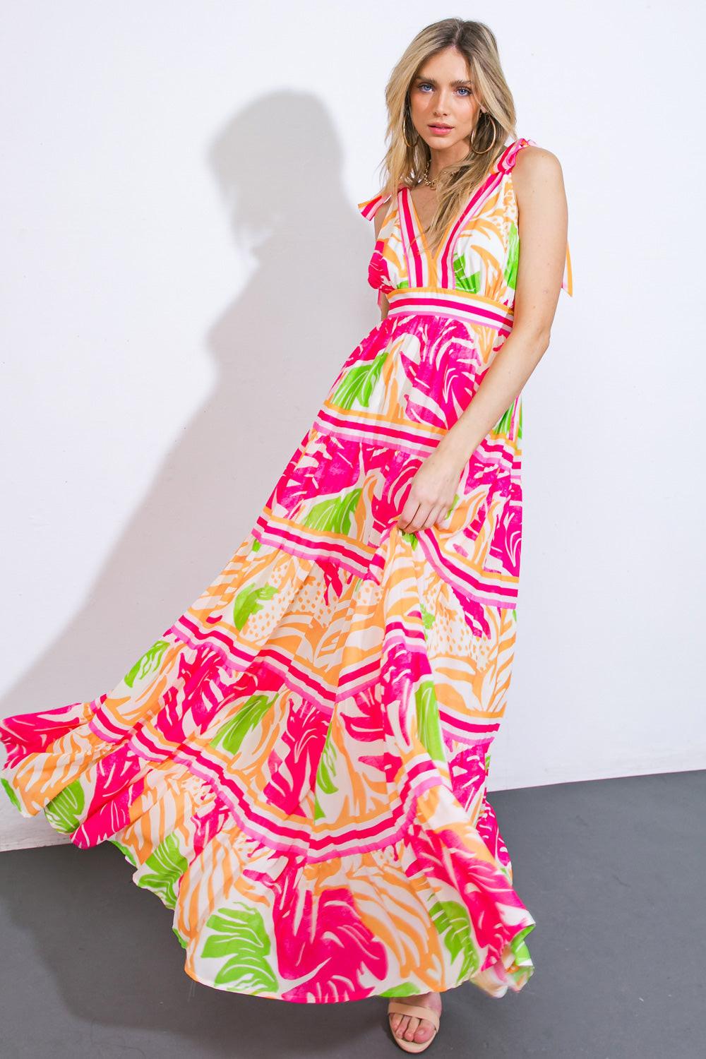 Flying Tomato Take the Trails Woven Maxi Dress view 4