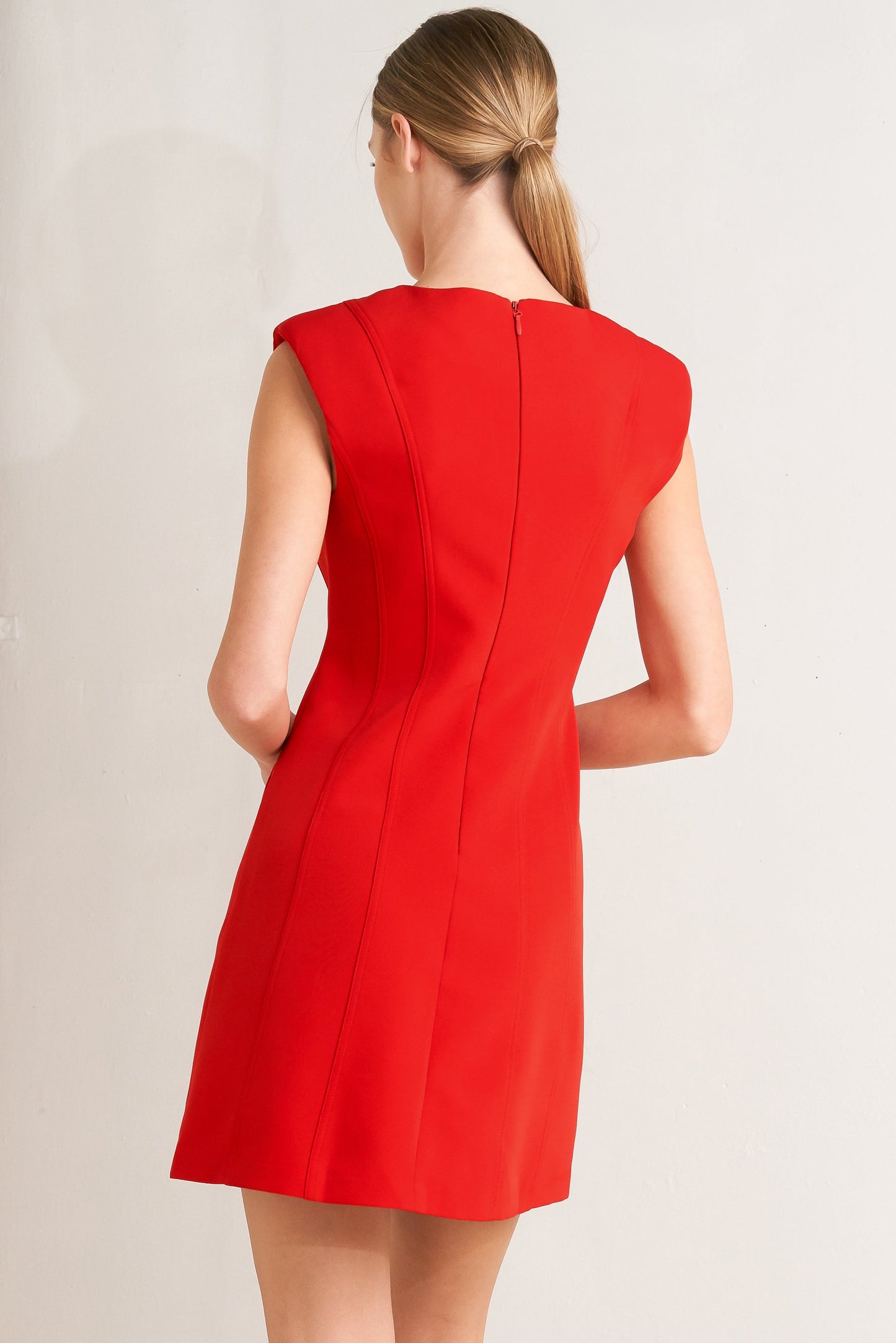Flying Tomato the Modern Icon Woven Shift Dress view 10 - Modern Icon Mini Dress