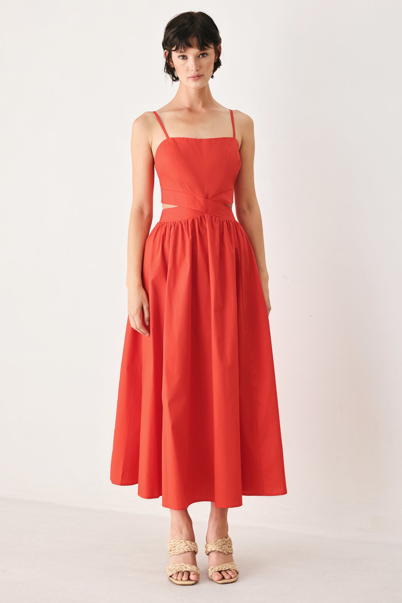 Flying Tomato the Riviera Nights Woven Midi Dress view 7 - Riviera Nights Dress Code