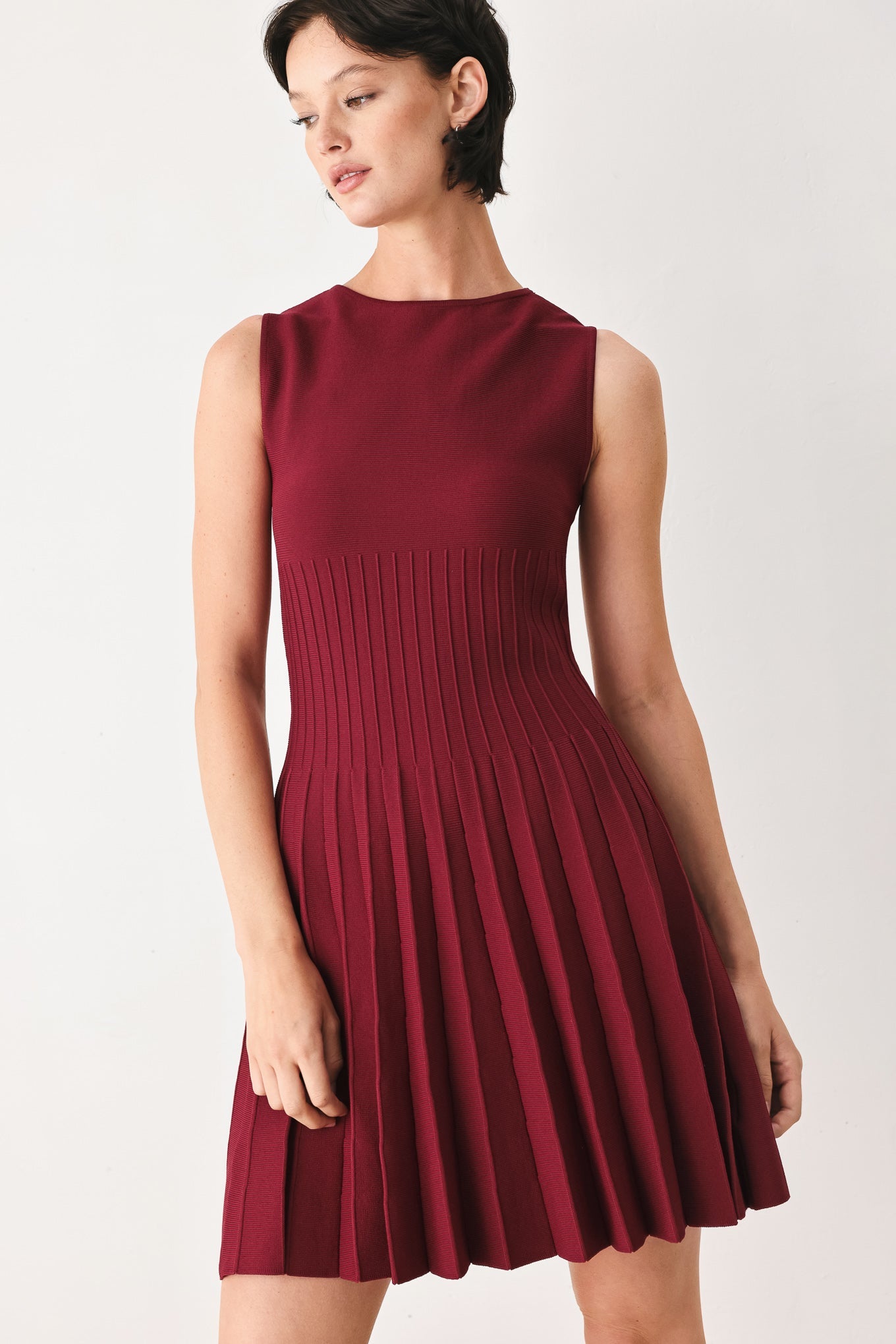 Flying Tomato the Weekend Estate Sweater Knit Mini Dress in NEUTRAL view 6 - Fall Wardrobe Essential - Dress Sweater