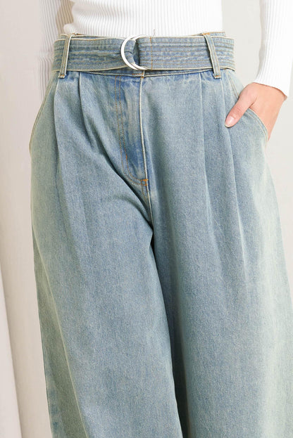Flying Tomato Think of Me Denim Pants view 12 - Thin Denim Pants (bottom)