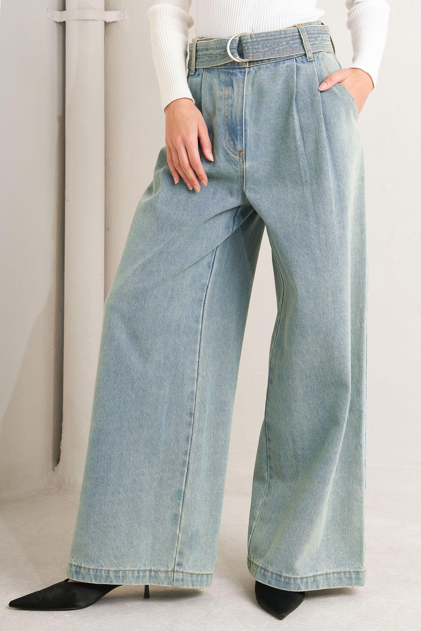Flying Tomato Think of Me Denim Pants view 8 - Thin Denim Pants (bottom)