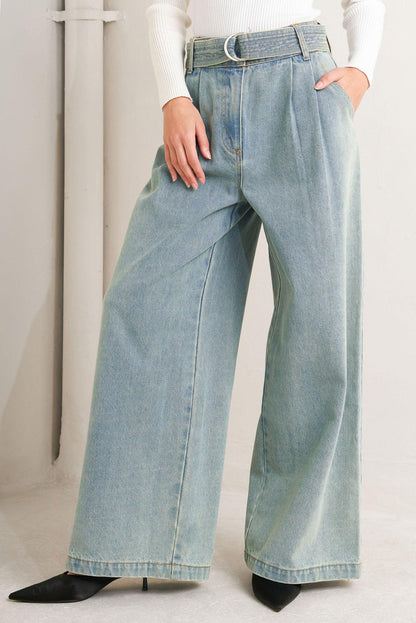 Flying Tomato Think of Me Denim Pants view 8 - Thin Denim Pants (bottom)