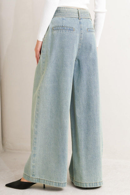 Flying Tomato Think of Me Denim Pants view 9 - Thin Denim Pants (bottom)