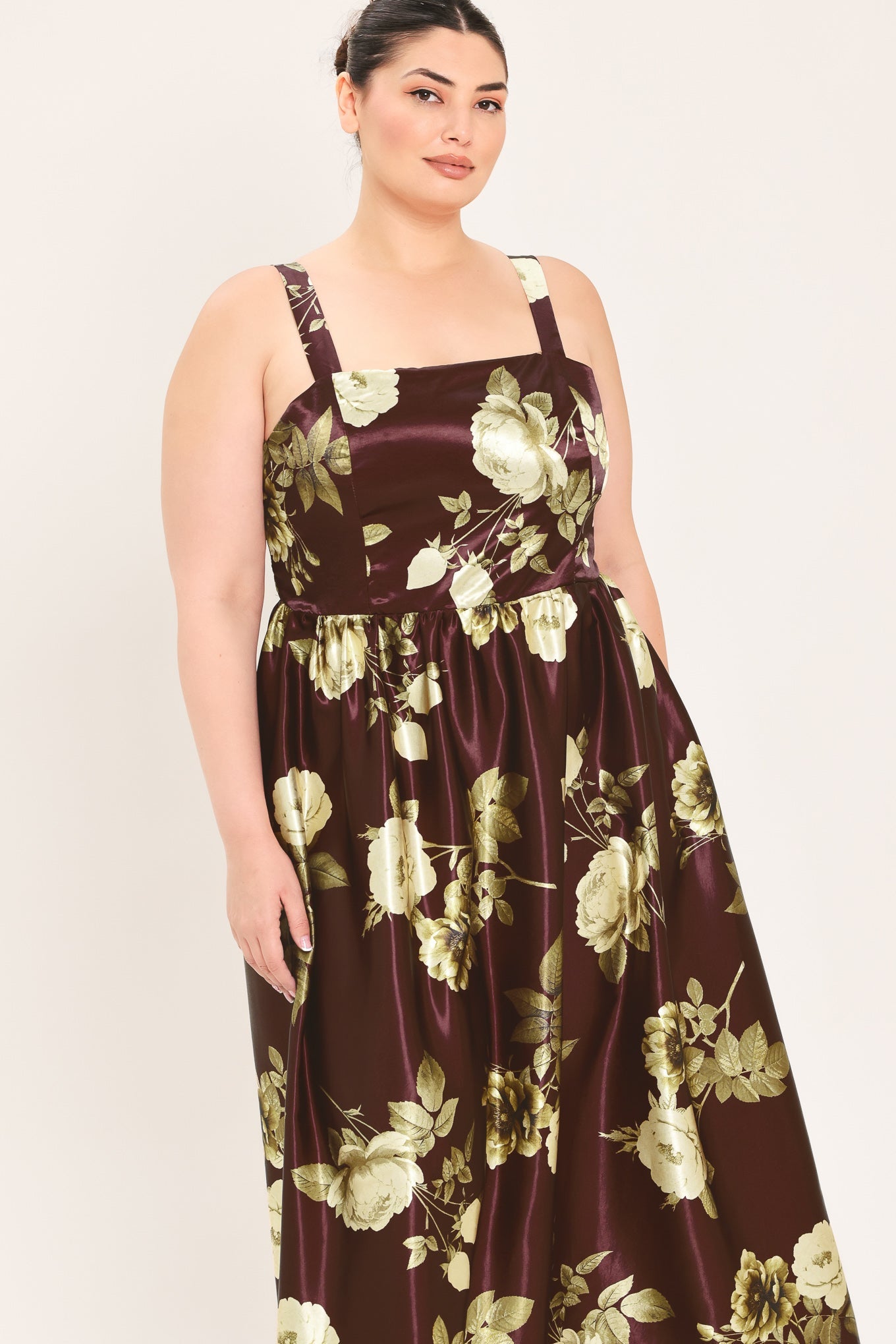 Flying Tomato Wine Garden Lullaby Woven Midi Dress view 9 - Wine Garden Dress Code