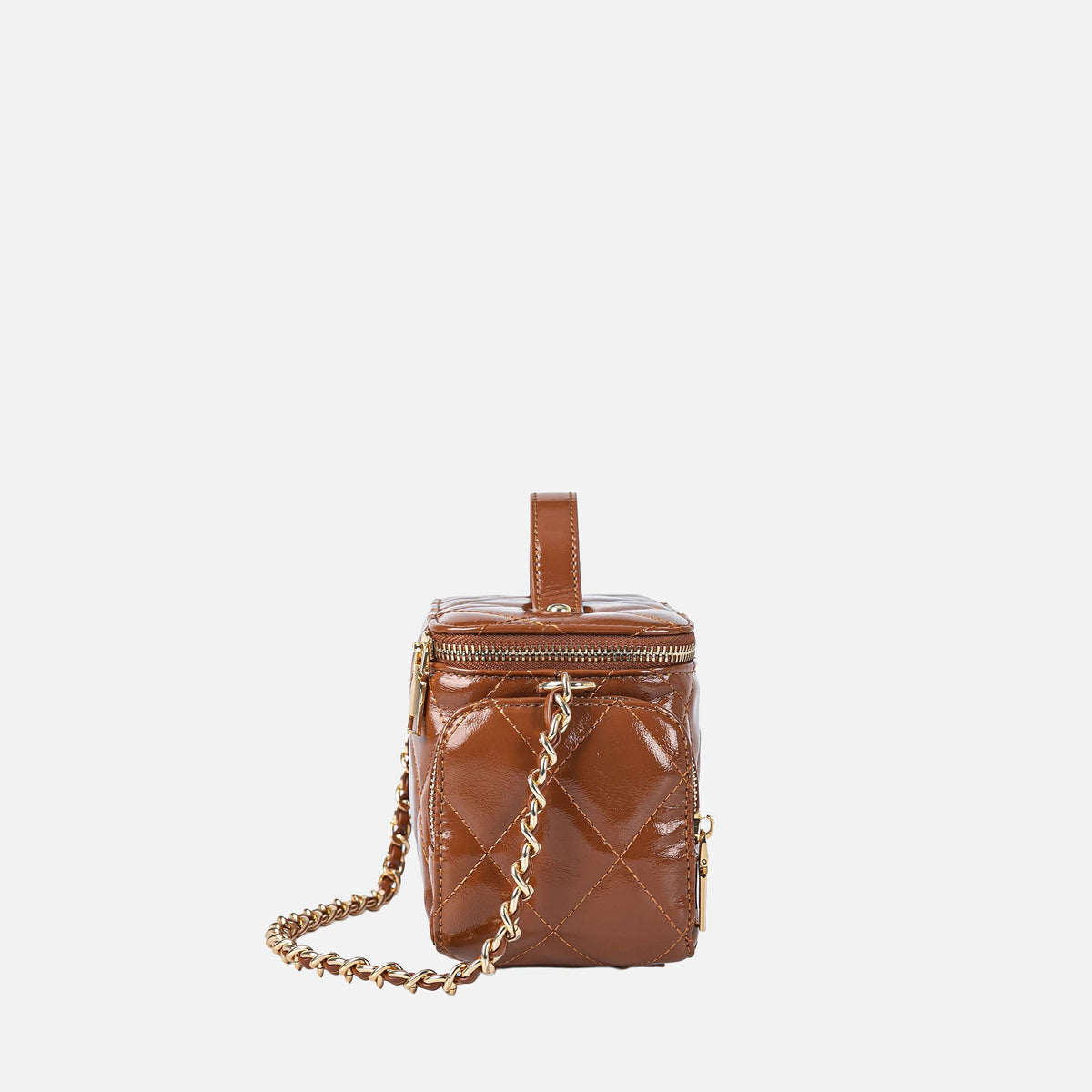 Fortuna Crossbody Bag in Emerald Green view 4