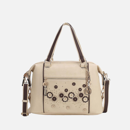 Francis Tote Bag in Blush view 3 - Frank Tote Bag