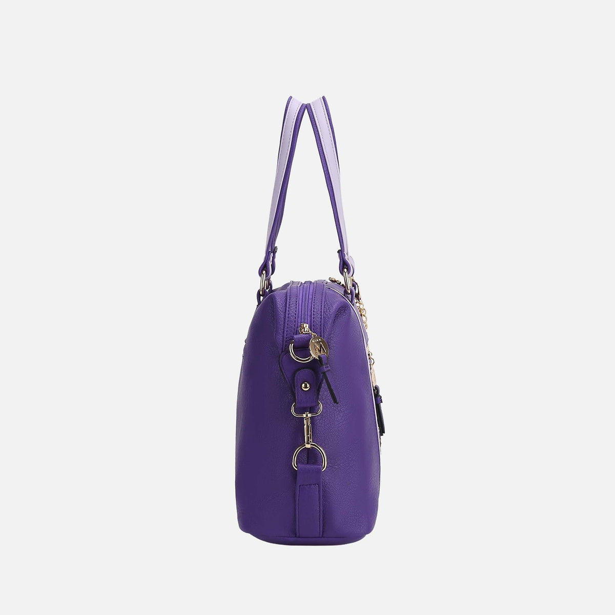 Francis Tote Bag in Coffee view 5 - Frank Tote Bag