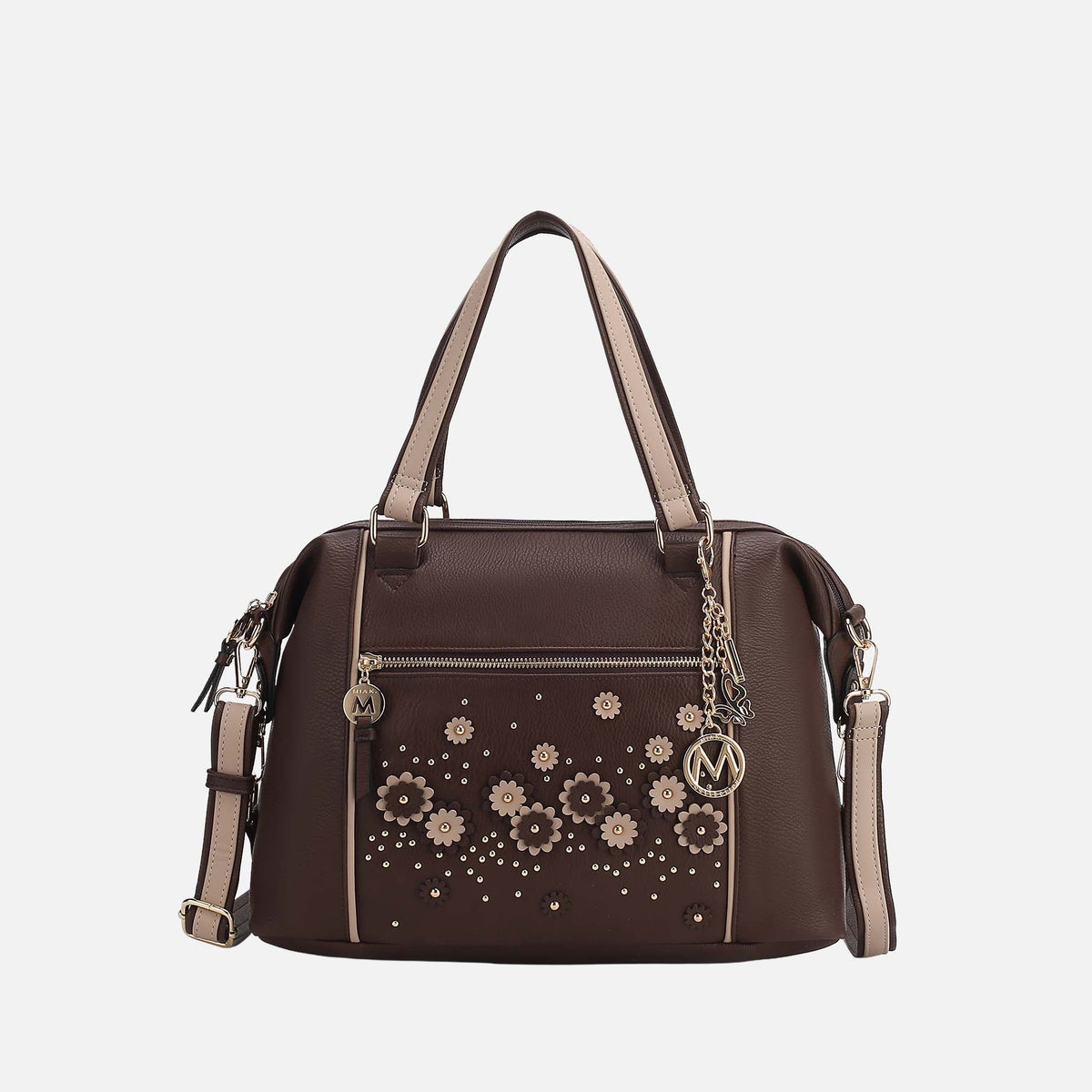 Francis Tote Bag in Light Grey view 10 - Frank Tote Bag