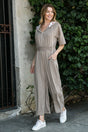 French Terry Jumpsuit w Pockets