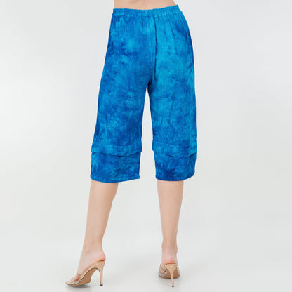 Gail Capri Pant with Pockets! 100% Cotton Gauze in 0 (XS/S) view 3 (bottom)