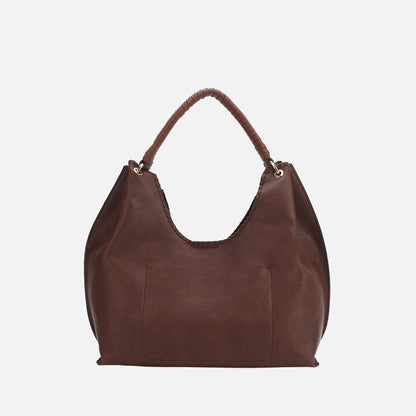 Gara Shoulder Bag in Chestnut view 3 - Garage Shoulder Bags