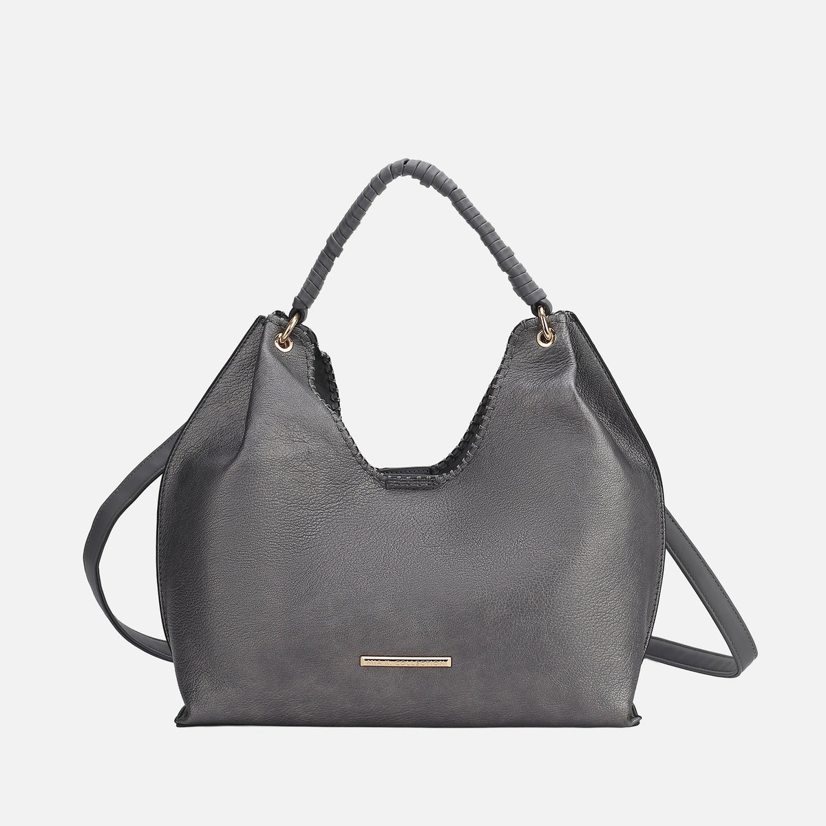 Gara Shoulder Bag in Fuschia Rose view 5 - Garage Shoulder Bags