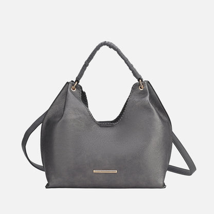 Gara Shoulder Bag in Fuschia Rose view 5 - Garage Shoulder Bags