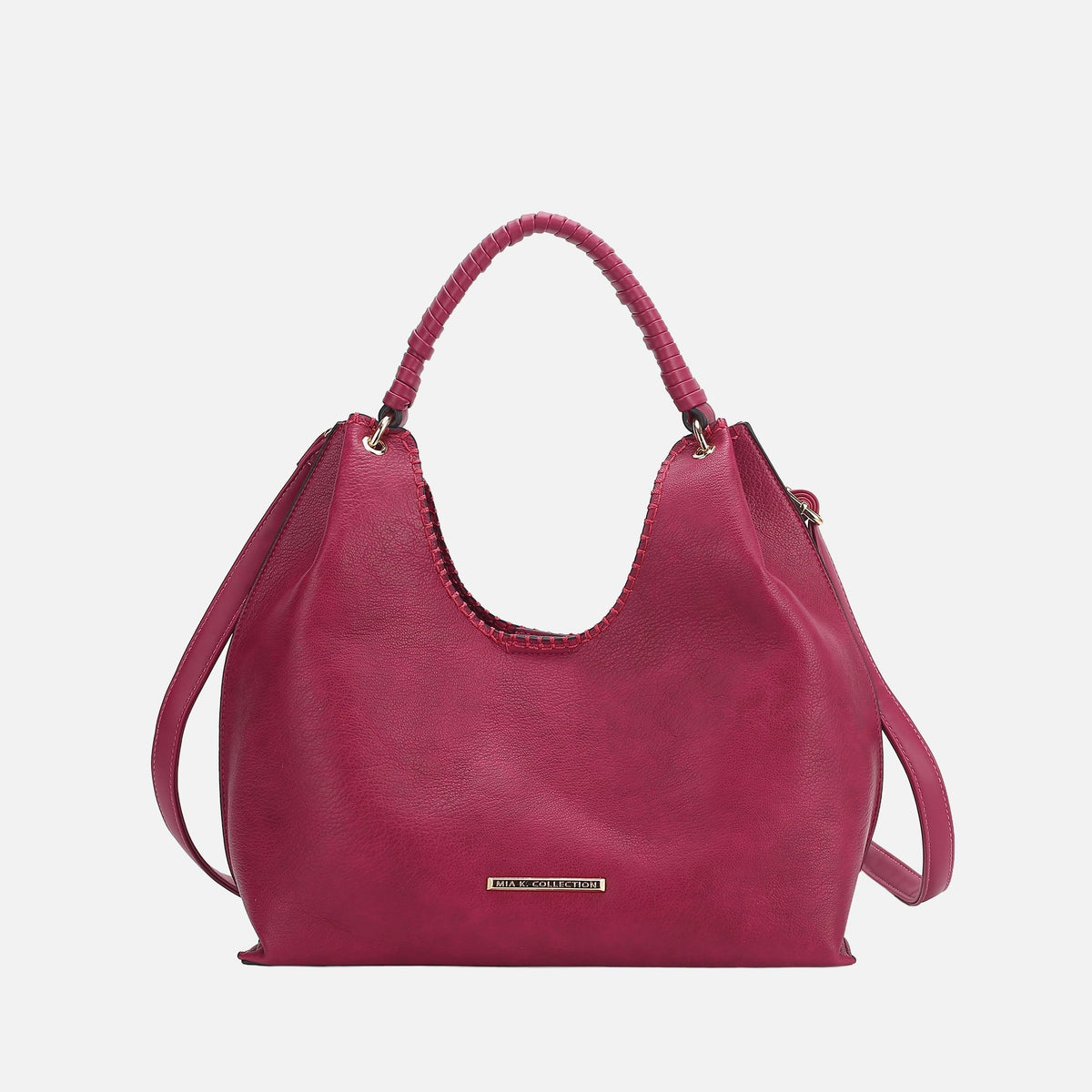 Gara Shoulder Bag in Pewter view 9 - Garage Shoulder Bags