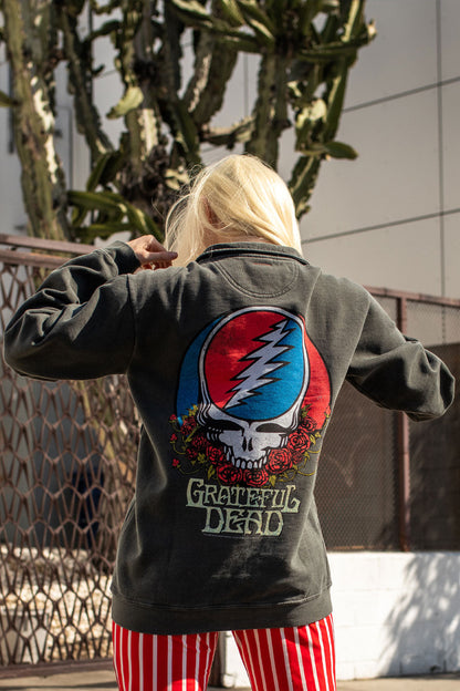grateful dead zip Grateful Dead Zip Sweatshirt view 5 (top) - shop at us.meeeshop
