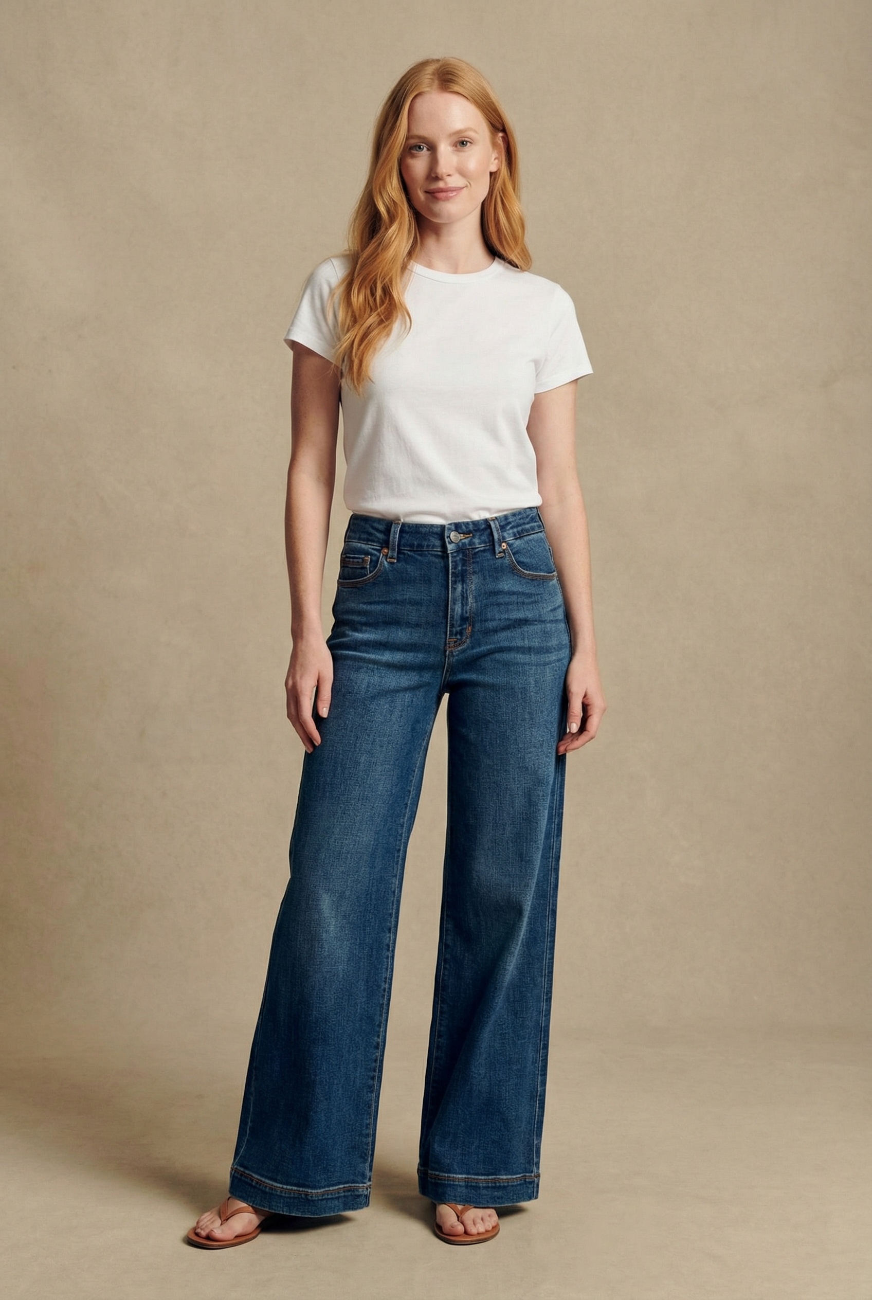 genevieve relaxed high Genevieve Relaxed High Rise Palazzo Jeans 1 (24) (bottom) - shop at us.meeeshop