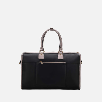 Genevieve Weekender Bag in Cognac Brown view 3