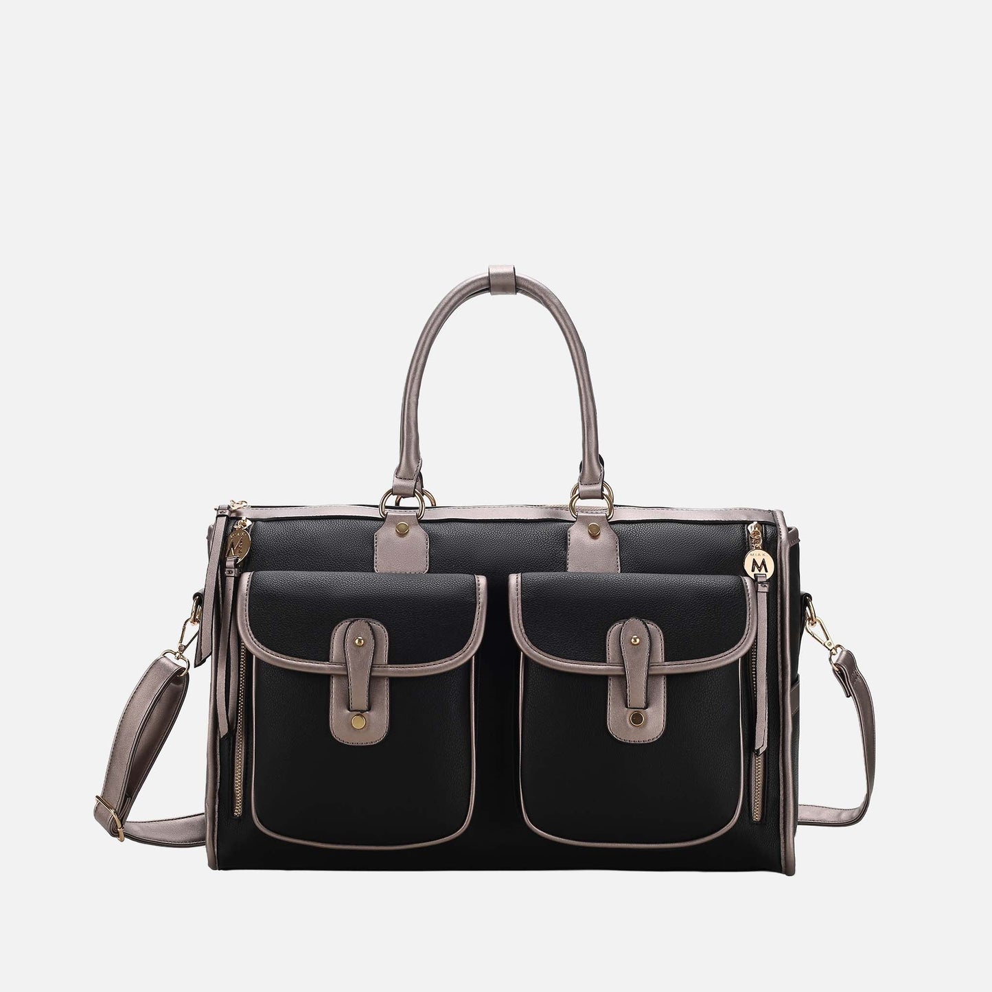 Genevieve Weekender Bag in Mustard view 7