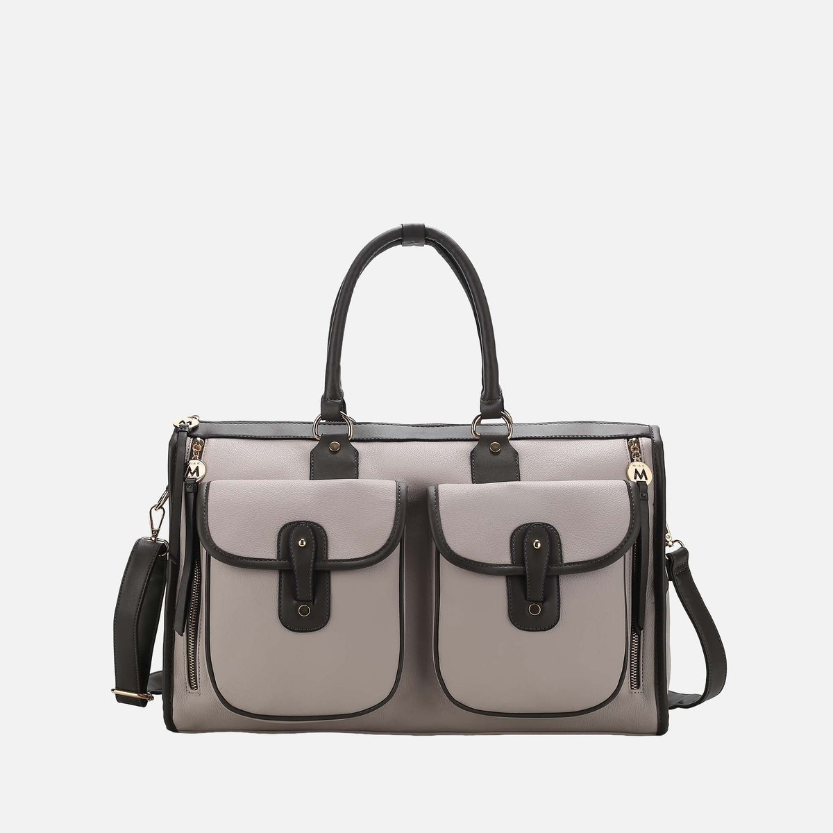 Genevieve Weekender Bag in Taupe view 10