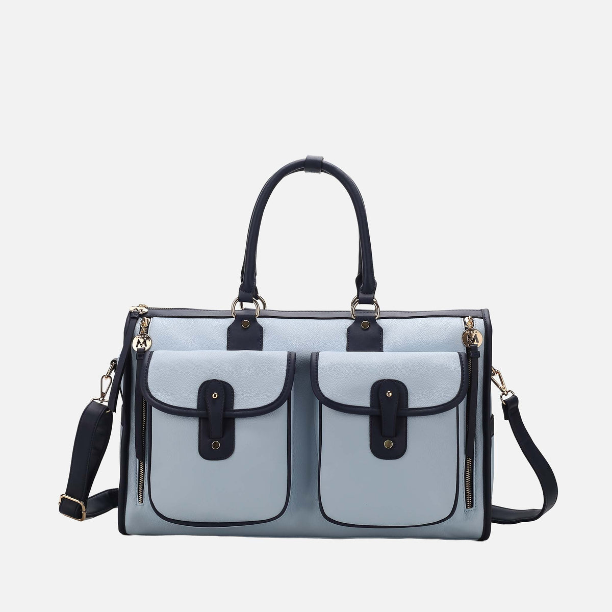 Genevieve Weekender Bag in Wine view 11