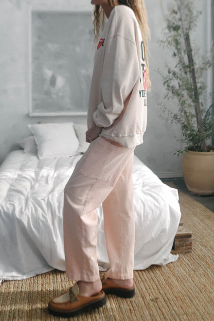 Gia Pant in Apricot nectar view 11 - Gia Pants For Women (bottom)