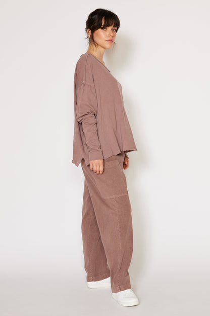 Gia Pant in Apricot nectar view 14 - Gia Pants For Women (bottom)