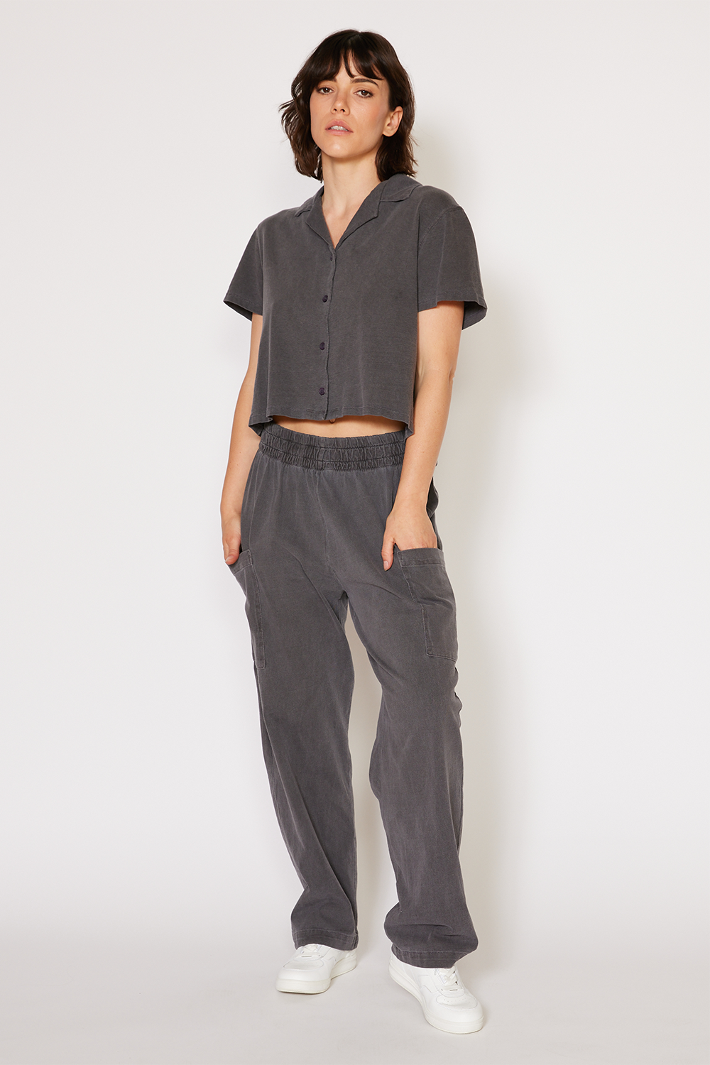 Gia Pant in Ivory Rose - Gia Pants For Women (bottom)