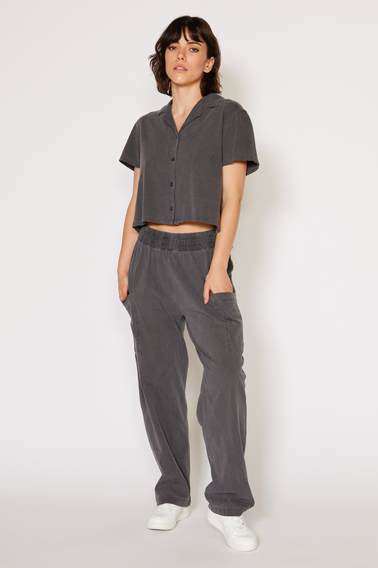 Gia Pant in Ivory Rose - Gia Pants For Women (bottom)