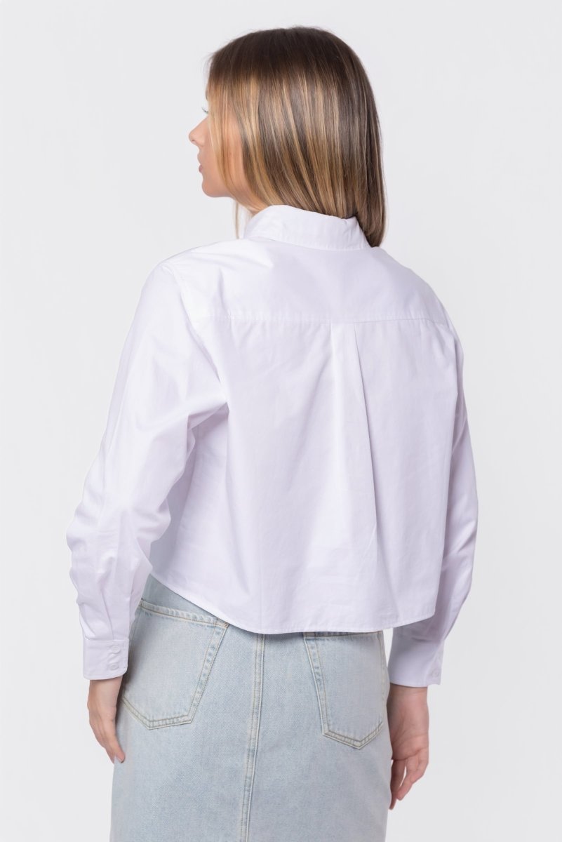 Gina Top (white) S view 5 (top) - white gina top brandy, white gina top brandy melville, gina white blo - shop at us.meeeshop