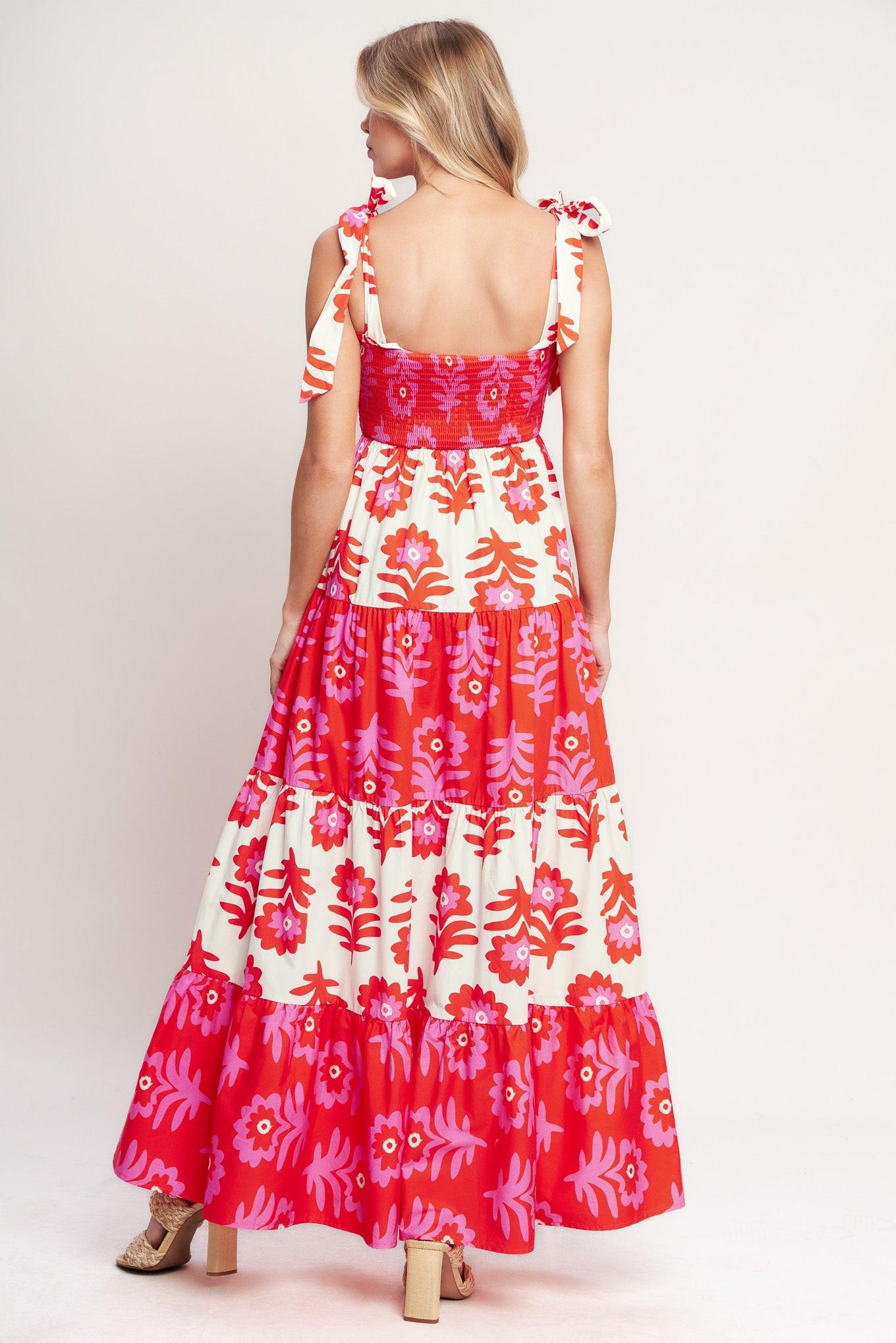 Glamour in Motion Woven Maxi Dress view 10