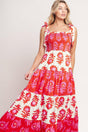 Glamour in Motion Woven Maxi Dress