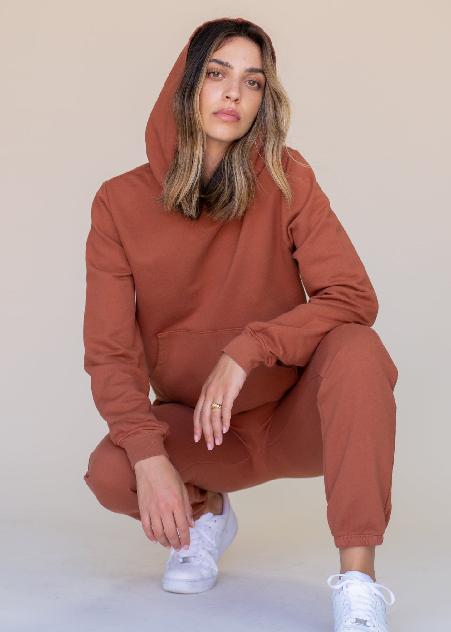 Glee + Co Basic Hoodie Top in XS - Basic Hoodies