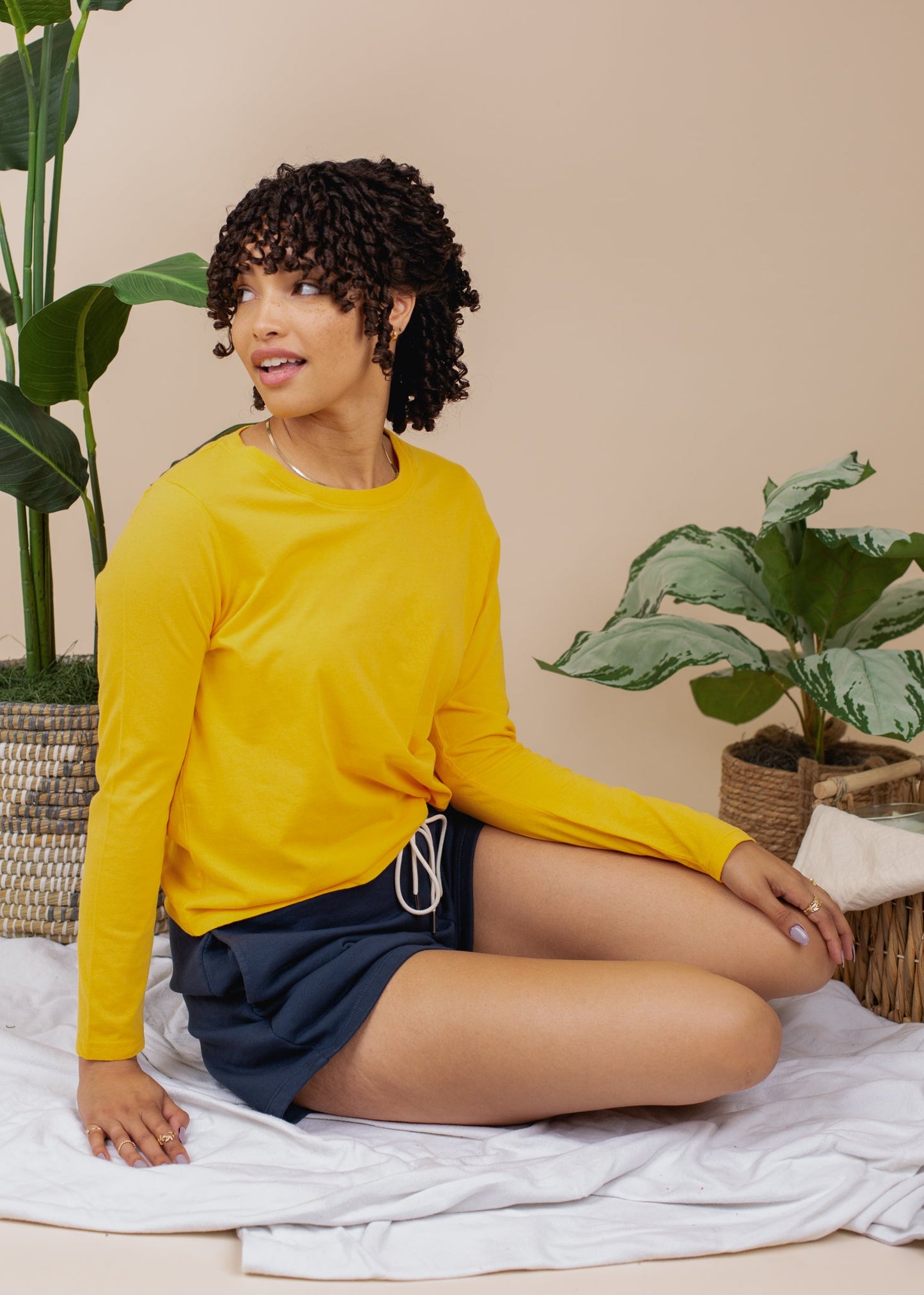 Glee + Co Easy Long Sleeve in XS view 4 - Easy Long Sleeve Top Pattern (piece)