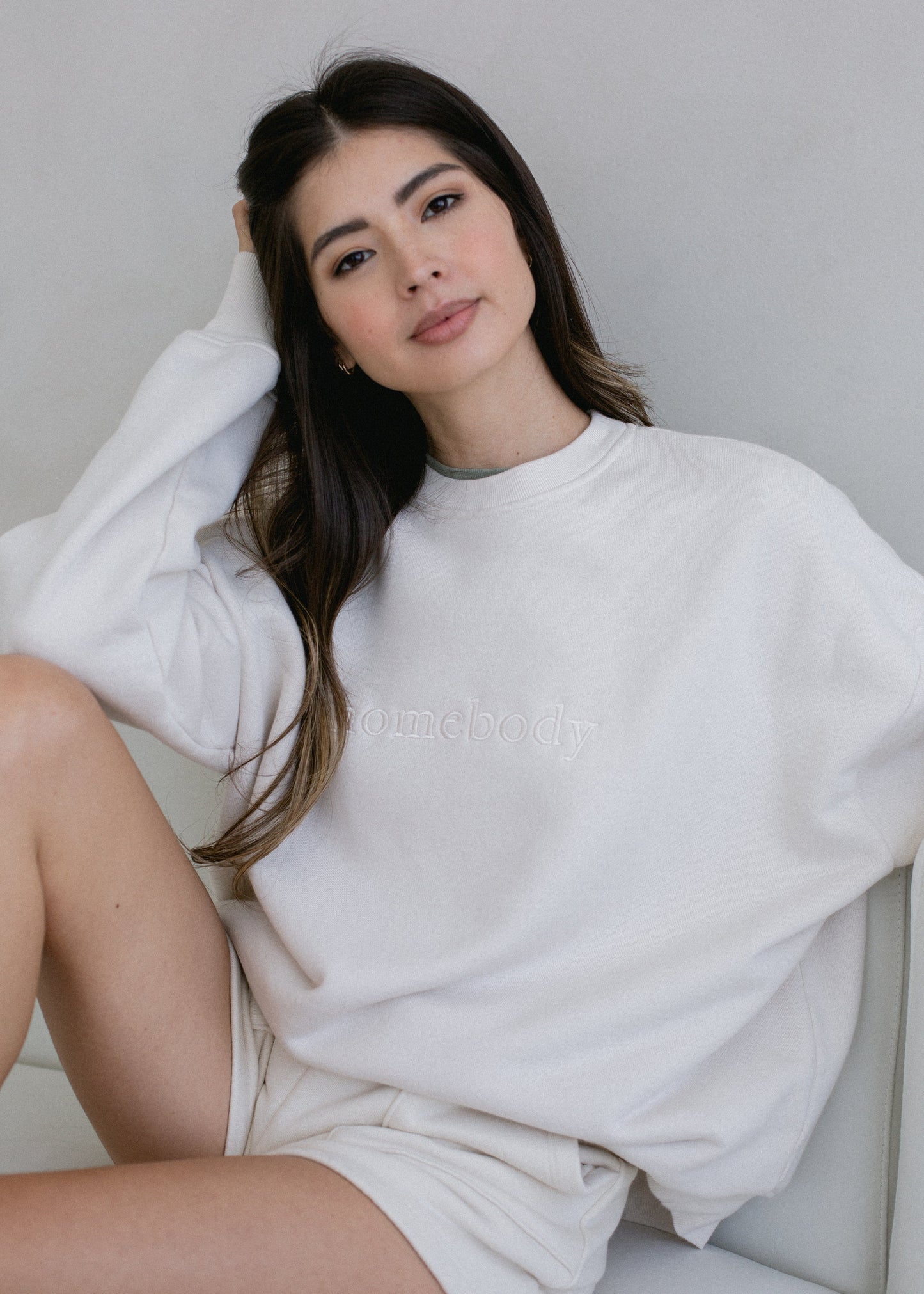 Glee + Co Homebody Crewneck in XS view 3 - Homebody Crewneck Sweatshirt (piece)