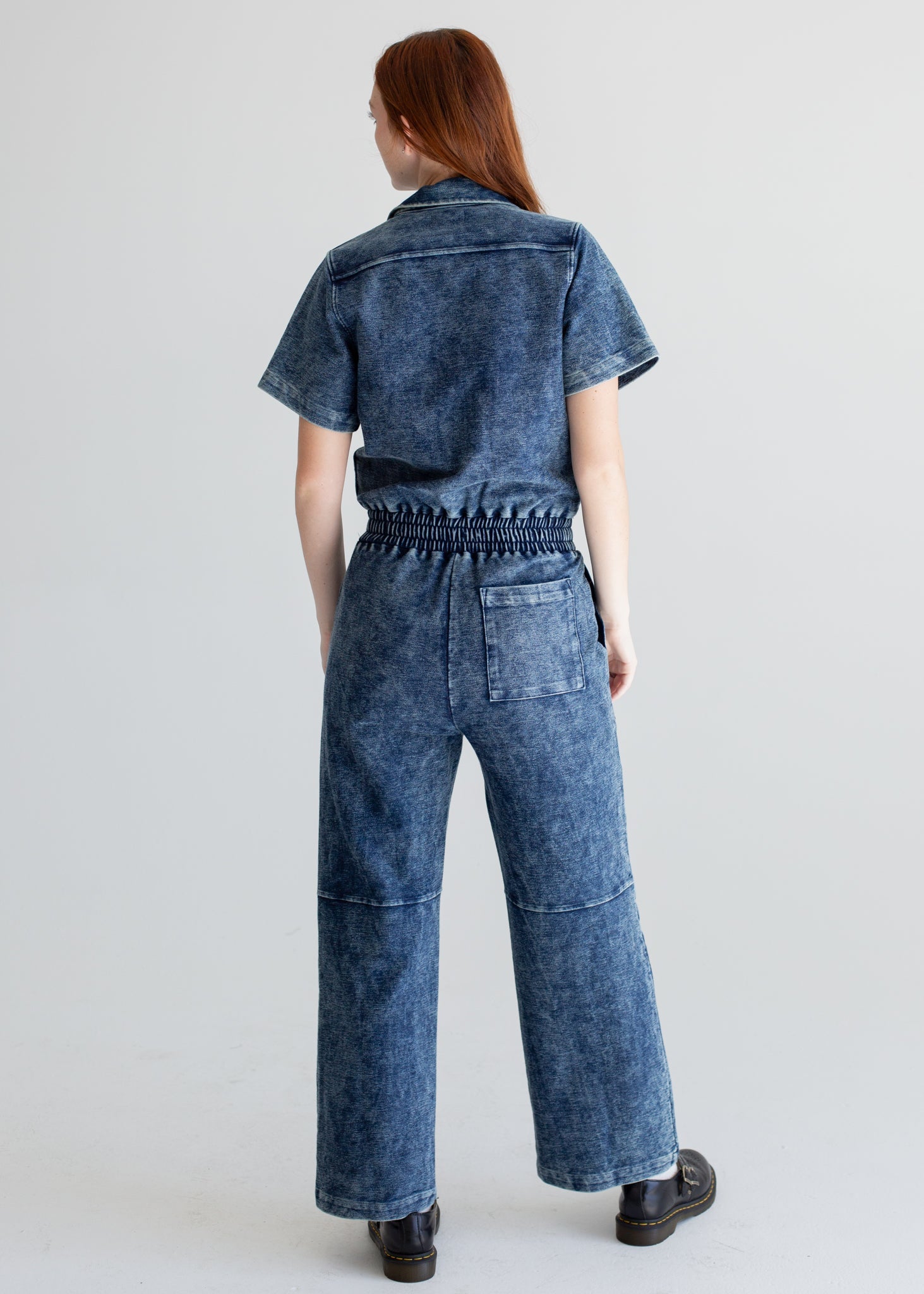Glee + Co Indigo Jumpsuit in M view 5 - Indigo Jumpsuit Women (one-piece)